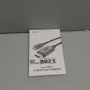 acer USB C to HDMI Cable for Home Office 6.6FT (4K@60Hz), Thunderbolt 4/3 Compatible, High-Speed Type C to HDMI 2.0 Braided Cord for MacBook, iPhone 17/16 Pro/Max, iMac, iPad Pro, Galaxy S25, Surface