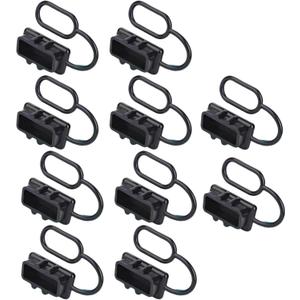 10Pcs Dust Water Resistant Connector Cap for Anderson Plug Cover Style Connectors 50AMP Battery Caravn Dust Cap