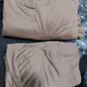 Nude Arch Backdrop Cover for Wedding, 7.2FT 6FT Set of 2 Stretchy Spandex Fitted Arch Stand Cover for Baby Shower, Birthday Party Decor, Chiara Backdrop Cover with Double-Sided Design