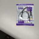 VCELINK 8K Short HDMI Extender Cable 0.6 FT Male to Female, HDMI Extension Cable Support 8K@60Hz, 4K@120Hz/144Hz, HDCP 2.2/2.3, Compatible with Roku TV Stick, HDTV, Game Console, Laptop, 2 Pack