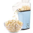 DASH Hot Air Popcorn Popper Maker with Measuring Cup to Portion Popping Corn Kernels + Melt Butter, 16 Cups - Aqua