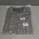 Loovoo Thermal Shirts for Women Long Sleeve Workout Tops Crewneck Fleece Base Layer Running Athletic Tee with Zipper Pocket (Medium, 2-light Grey)