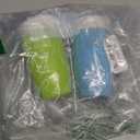 Munchkin Sippy Cups for Toddlers 1-3, Spill Proof Miracle 360 Cup, 10 Ounce, 2 Pack, Green/Blue