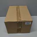 HOSOM Matte Black Door Handles Interior Passage Door Handle for Closet and Hallway Doors Square Non-Locking Door Lever Knob Lock Modern Reversible for Left or Right Handing, 6 Pack