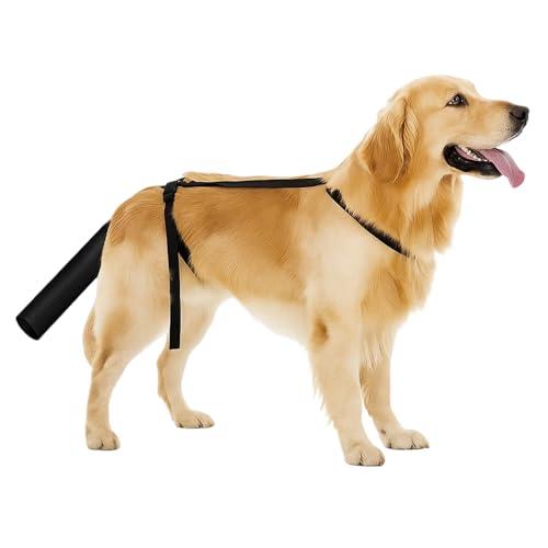 ZHLKHIOP Dog Tail Protector, Dog Tail Cover for Wounds, Soft and Breathable Dog Tail Cover, Protective Sleeve for Injured or Healing Dog Tails, Adjustable Fit for Comfortable Wear