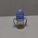 GROSMIMI Spill Proof no Spill Magic Sippy Cup with Straw with Handle for Baby and Toddlers, Customizable, PPSU, BPA Free 6 oz (Sky blue)