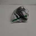 Ruisita 3 Piece Set Picnic Table Cover with Bench Covers Black Vinyl Fitted Picnic Table Covers with Elastic Edges Waterproof Rectangle Patio Tablecloth for Outdoor Camping, 72 Inches