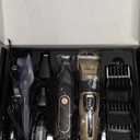 Dog Clippers for Grooming for Heavy Thick Hair&Coats,Low Noise Hair Trimmer,Rechargeable Cordless Pet Shaver, Dog Grooming Kit with Paw Trimmer Nail Grinder for Small Large Dogs (Gold & Black)