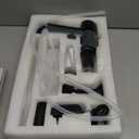 Electric Aquarium Gravel Cleaner, High Pressure Fish Tank Cleaner with Gravel Vacuum for Aquarium, 6-in-1 Multifunction Aquarium Vacuum Gravel Cleaner & Sand Filter (Ebony Black)