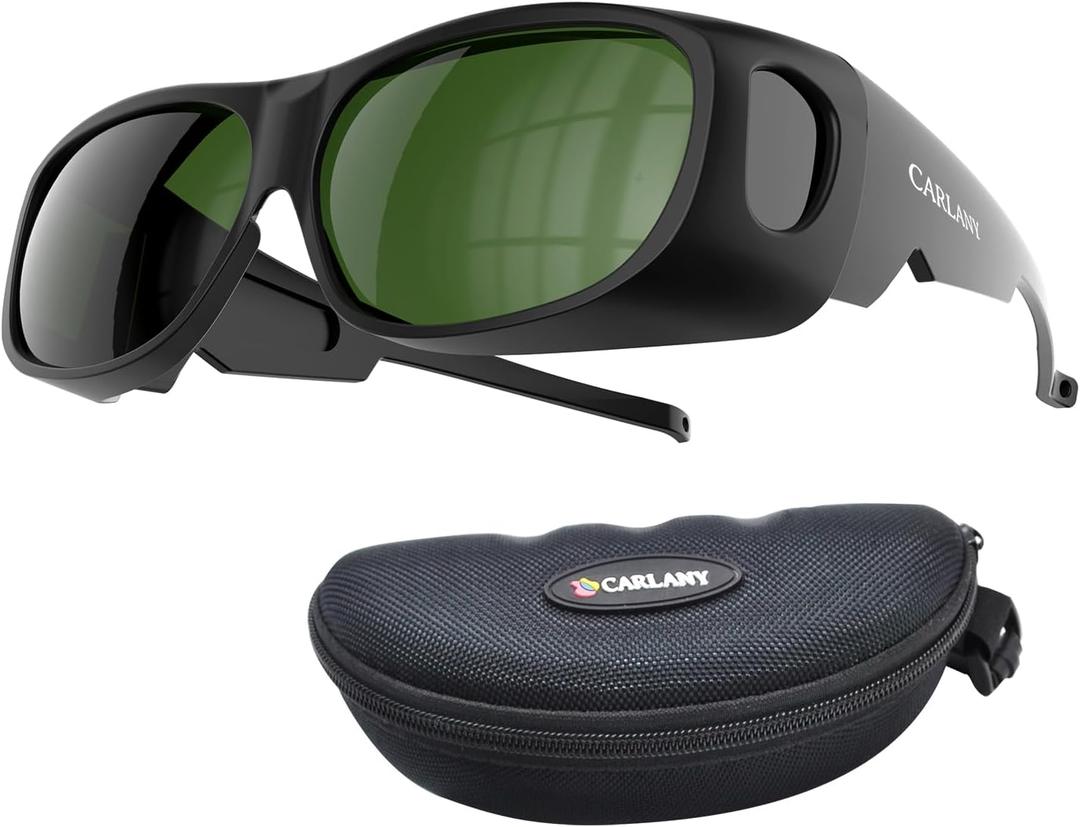 IPL Laser Safety Glasses, OD 5+ 200nm-2000nm Protective Goggles for Skin Therapy, Tanning, Laser Hair Removal Cosmetic Procedures - Eye Protection with Absorption Technology