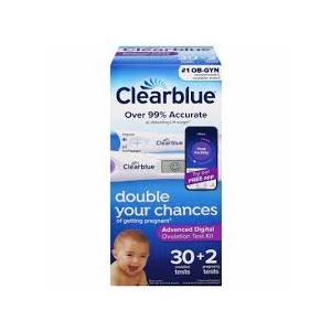 Clearblue Advanced Digital Ovulation Test Kit, 32 Count