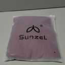 Sunzel No Front Seam Flare Leggings for Women with Pockets Hidden Butt Lifting Scrunch Tummy Control Mini Flared Yoga Pants (Medium)
