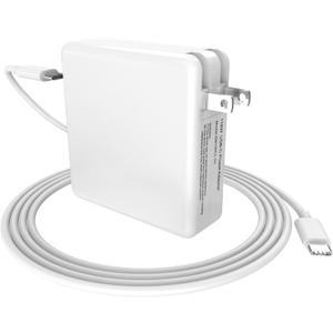 Mac Book Pro Charger - 118W USB C Laptop Charger Power Adapter Fit MacBook Air 13 14 15 16 inch, MacBook Pro, M1 M2 M3 M4, iPad Pro and All Type C Port Devices, 6.6 Ft USB C to C Cable