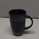 Ceramic Coffee Mugs, Extra Large, 22oz Big Mug, Tea Cups, Hand-painted Mugs, Pottery and Large Handle, Tall Coffee Mug for Office/Home, Microwave and Dishwasher Safe. (starry blue)