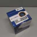 Analog CCTV Camera HD 1080P 4-in-1 (TVI/AHD/CVI/CVBS) Security Dome Camera Outdoor, 2.8mm-12mm Manual Focus/Zoom Varifocal Lens, Weatherproof Metal Housing 36 IR-LEDs Day & Night Monitoring (White)