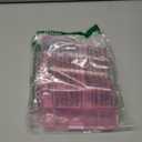 Yansanido 4 Pcs 10 Grids 5 Inch x 2.5 Inch Adjustable Small Removable Plastic Jewelry Organizer Divider Storage Box Jewelry Earring Tool Containers (Pink)