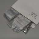 Clabby 36 Pack Cruise Luggage Tags for Suitcases Cruise Ships Waterproof PVC Clear Badge Bag Tag Holders for 2026 and 2027