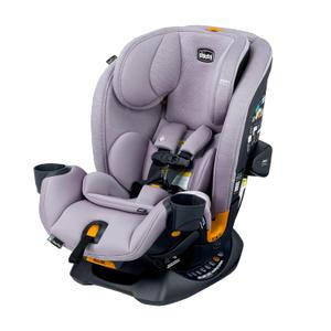 Chicco OneFit LX ClearTex All-in-One Car Seat with LeverLock Installation, Slim Design, Convertible Car Seat, Seat for Infants and Children 5-100 lbs, Lupine/Purple (EXP December 2035)