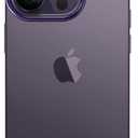 Phone Case Compatible with iPhone 14 Pro Compatible with Lens Camera Protection, Frameless Minimalist Design, Extremely Highlighting Personality (Aluminum Purple)