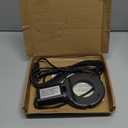 250 Watt Utility De-Icer Submergible Cast Aluminum Chicken Water Heater for Livestock Tank Heater Winter Bird Bath Heater (1, Black)