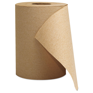 1804 Hardwound Roll Towels 1-Ply Brown 8-Inch x 300 ft 6 Rolls/Carton