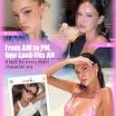 Natural Lash Clusters Venus Wispy Cluster Eyelash Extensions Invisible Thin Band Eyelash Cluster 8-16mm DIY Lash Extensions with Clear Band Individual Lashes Clusters Natural Look by WTVANE