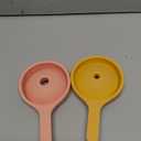 Inspire My Play 2 x Coral Silicone Collapsible Funnels for Kids - Sensory Play Funnel Toys for Kids - Pouring Toys for Toddlers - Food Safe Sensory Bin Tools and Accessories