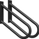 Aduanbang Heavy Duty Wall Mount Handrails for Outdoor Steps, U-Shape Non-Slip Stair Safety Grab Bar, 20 Inch Metal Railing for 1-3 Steps, Indoor/Outdoor Use, Garage, Porch, Courtyard, Garden