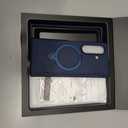 TORRAS 360 Spin Magnetic Stand for Galaxy Z Fold 7 Case, MIL-Grade Hinge Protection, Fit for Magsafe, 360 Kickstand & Ring Holder, Armor Hard Slim Case for Samsung Galaxy Z Fold 7, Blue