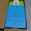 XPCARE 60Pcs Paper Gift Bags, 6.3"x3.15"x8.66" Kraft Paper Party Favor Bags Bulk Rainbow Goodie Bag Small Gift Bag with Handles for Kids Birthday Baby Shower Crafts Wedding Party Supplies (6 Colors)