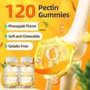 GPGP GreenPeople Vitamin D3 K2 Gummies, Vitamin D3 10000IU, K2 (MK-7) 200mcg, Vitamina D3 Con K2 Supplement with Hemp Oil, Turmeric fot Bones, Teeth & Immune Support, Sugar Free, 2 Packs