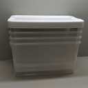 Sterilite 4 Pack Ultra Latching Box, Storage Bins with Lids, Clear Plastic, 70 Quart - Heavy-Duty Organizing Containers for Closet, Bathroom, and Office