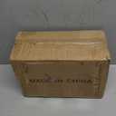 Distressed Wooden Rustic Facial Tissue Box Holder Tissue Box Cover Napkin Dispenser for Bathroom Living Room Dining Room Bedroom Toilet (Washed White)