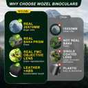 20x70 Binoculars for Adults High Powered - WOZEL HD Bird Binoculars with Clear Low Light Vision - Powerful Binocular for Bird Watching Hunting Travel Outdoor Hiking - Christmas Birthday Gifts for Men