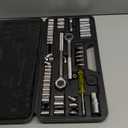 Amtech I0150 Socket Set, 52-Piece Mechanics Tool Kit, Strong Chrome Plated Steel Plus Handy Storage Case