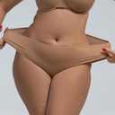 Women's Full Brief Underwear High Waisted Full Coverage Ladies Panties 3 Pack (M)