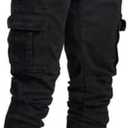 Men's Casual Stylish Straight Slim Fit Jeans Young Hiphop Skinny Denim Pants, Size 36