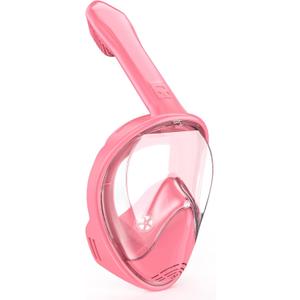 Kids Snorkel Mask Full Face, Snorkeling Gear for Kids with Camera Mount, 180 Degree Panoramic View Snorkeling Set Anti-Fog Anti-Leak