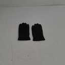 Long Keeper Men Leather Touchscreen Gloves Winter Driving Warm Wrist Gloves