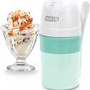 Dash My Pint Ice Cream Maker - Compact & Convenient Single-Serving Ice Cream Maker - Makes Gelato, Sorbet & Frozen Yogurt - 1.6 Cups, Aqua