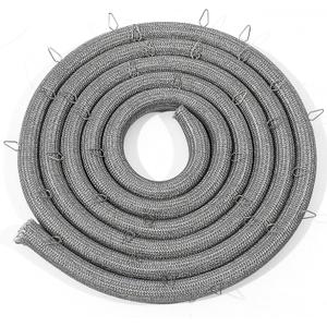 Upgraded 000042-000 Range Oven Door Seal Gasket (34 Mounting Clips) Replaceable AP5318529, for Viking Oven, Compatible with VGCC530 VGIC306 VGIC308 VGCC548-4GQ VGIC486-4GQ etc