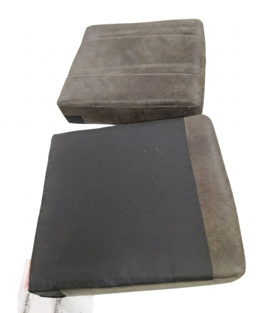 2x2 Brown Leather Couch Cushions