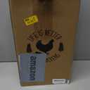 ‎Tgeyd Chicken Feeder and Chicken Waterer Set (3 Gallon/26 Pounds) - Hanging Automatic Chicken Feeder No Waste - Chicken Coop Accessories - Poultry Waterer