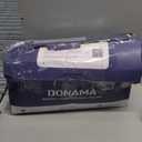 DONAMA Cervical Pillow for Neck and Shoulder Pain Relief, Cooling Contour Memory Foam Pillow, Dual-Height Ergonomic Neck Support Pillow for Side Back Stomach Sleepers with Removable Pillowcase (King Size, Ice Silk Dark Blue)