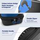 Carrying Case for Switch 2 (2025),Switch 2 Carry Case with 20 Games Cartridges,Portable Large Capacity Protective Hard Shell Travel Bag Pouch for Switch 2 Console & Accessories (Z-for switch2)