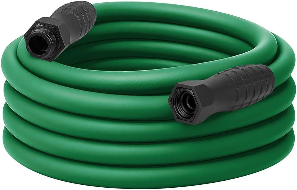 Flexzilla Colors SwivelGrip Garden Hose 5/8 in. x 50 ft., Lightweight All-Weather Water Hose, Durable and Flexible, Leak-Free Connections, Forest Green