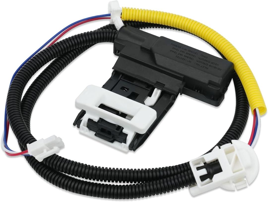 W11307244 W10682535 Washer Lid Lock Switch Compatible with Whirlpool Kenmore Maytag Amana Crosley Washer Machine Replaces W10838613, W11253733