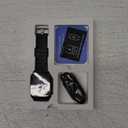 FITVII Fitness Tracker, Smart Watch with 24/7 Blood Pressure Heart Rate and Blood Oxygen Monitor, Sleep Tracker with Calorie Step Counter, IP68 Waterproof Activity Tracker for Women Men Android iOS (Black)