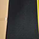 Wearwell Footbath Mat - Black/Yellow. Shoe Mat - 5 Gallon Capacity. Tall Wall for Cleaning Solutions. 32"" L x 39"" W x 2-1/2"" Thickness. For Food Processing Facilities (222.2.5x32x39BK)