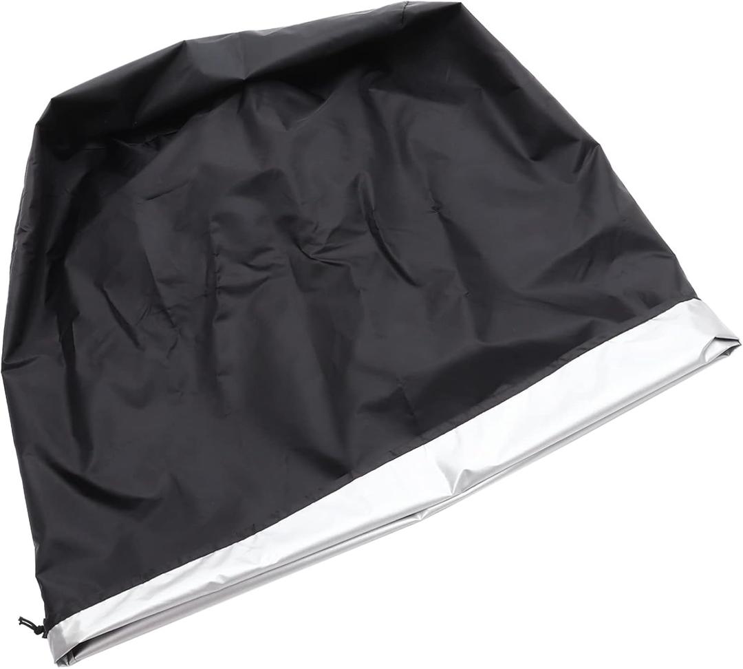 MERRYHAPY Waterproof Barrel Cover Oxford Fabric Outdoor Water Bucket Dustproof Protective Cover for Courtyard Use